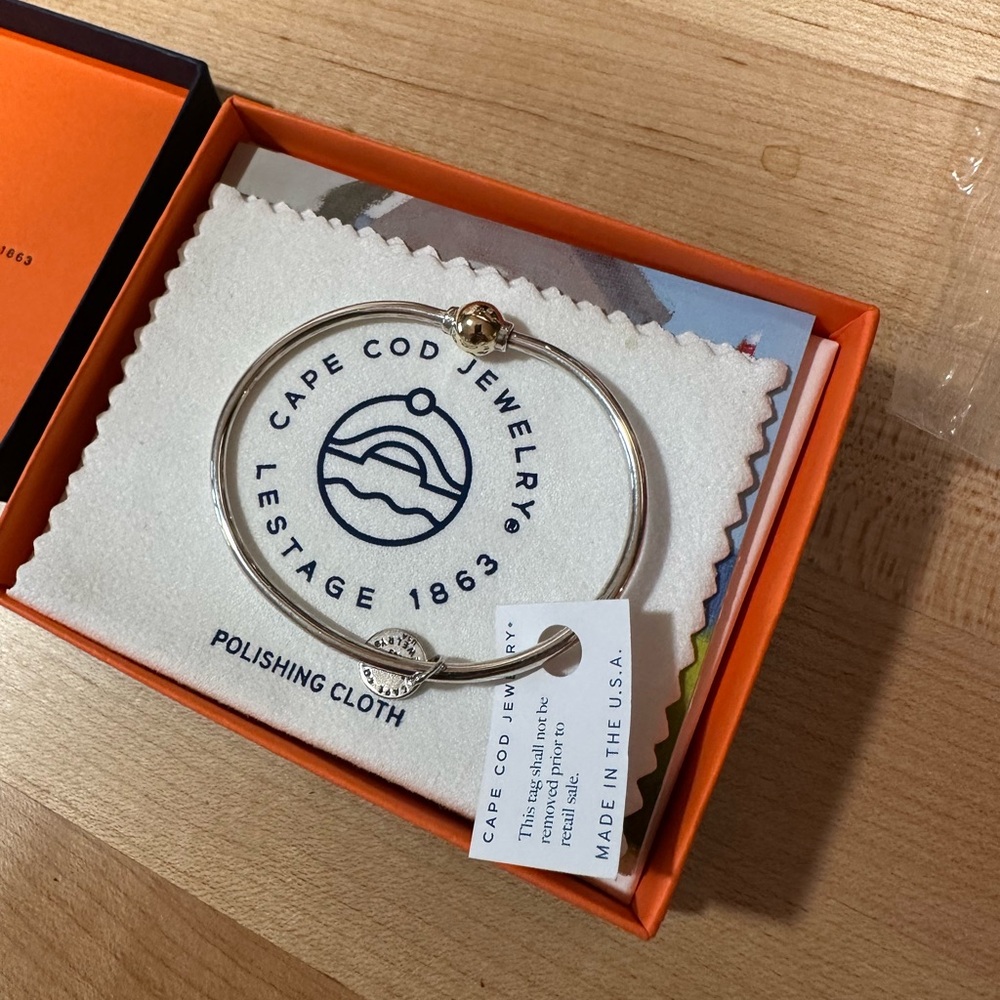 Lestage Cape Cod Two-Tone Bracelet 6.5